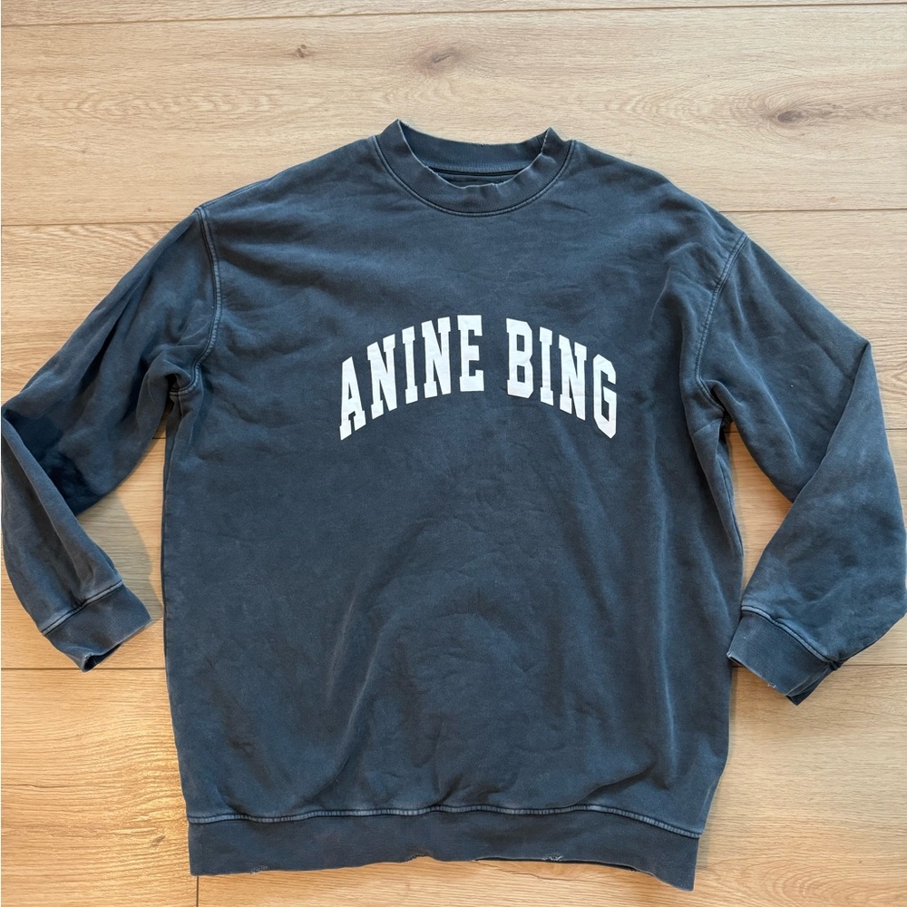 Anine Bing Black Sweatshirt